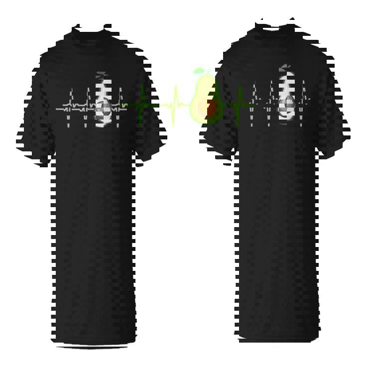 Avocado Heartbeat Avocado Camicia Regaloegan Uomini Donne Maglietta