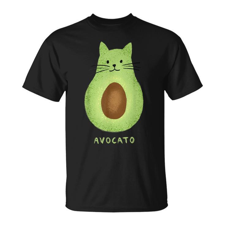 Avocato Cute Cat Avocadoegan Avogato T-Shirt