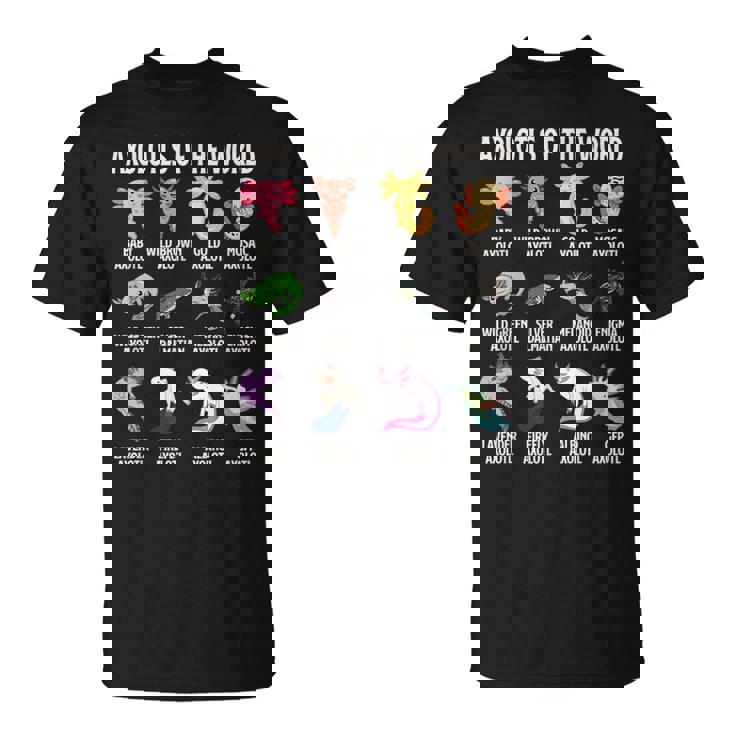 Gamesolotl Axolotl Video Gamer Kawaii Anime Boys Girls V2 T-shirt