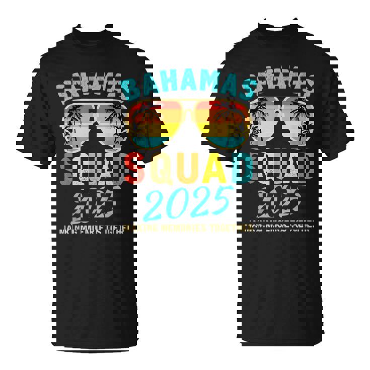 Bahamas Vacation 2025 Squad Family Friends Matching Group T-Shirt