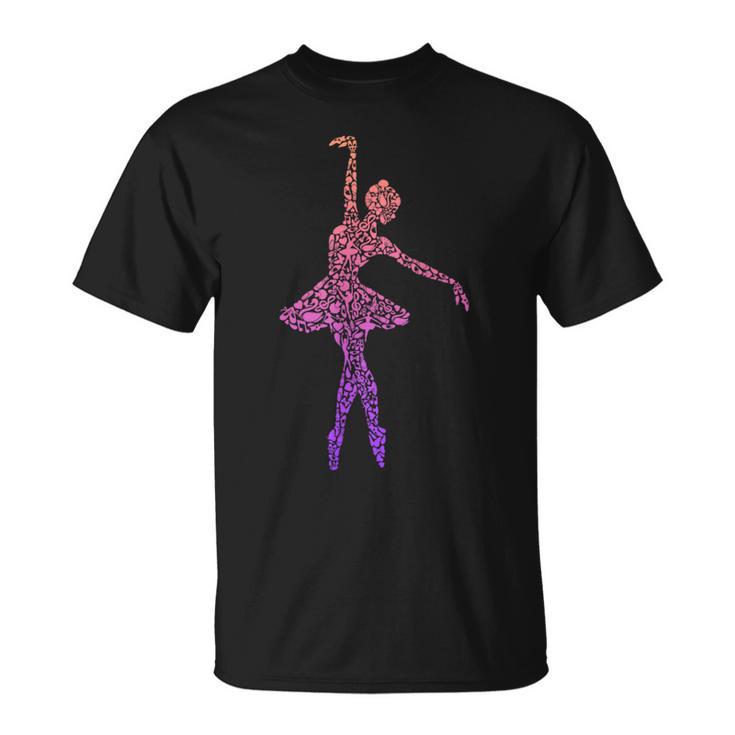 Ballet Dancer Ballerina Dance Girls Ballet Dancer T-Shirt