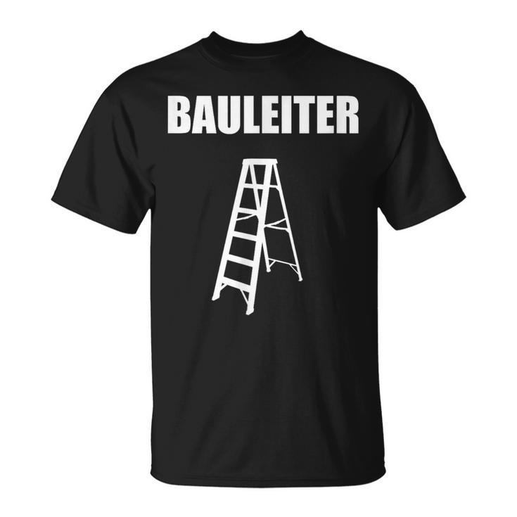 Bauleiter Baustellenleiter T-Shirt