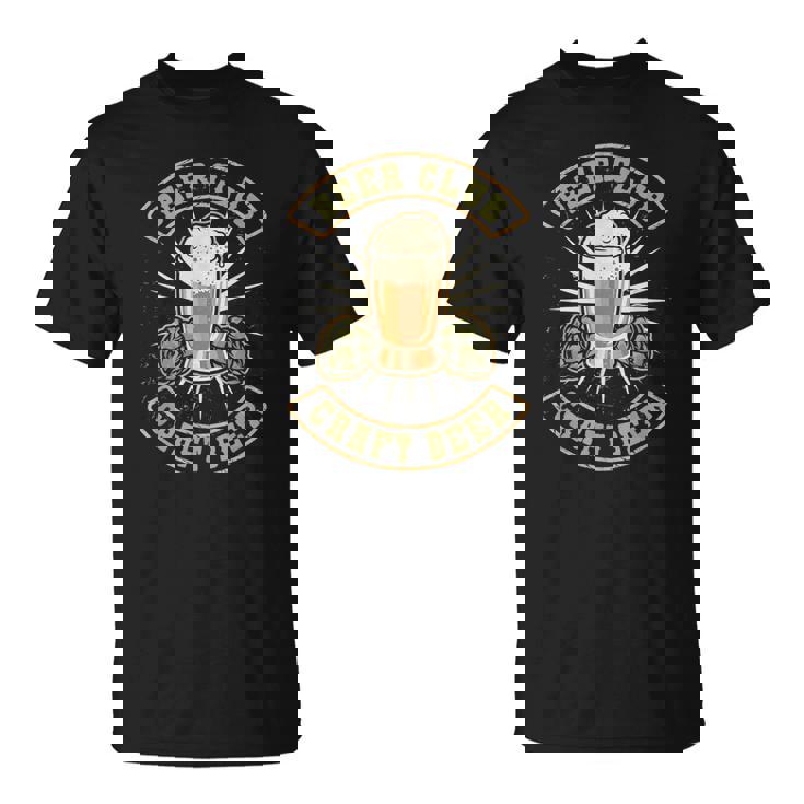 Beer Club Craft Beer Cerveza Artesanal Camiseta unisex