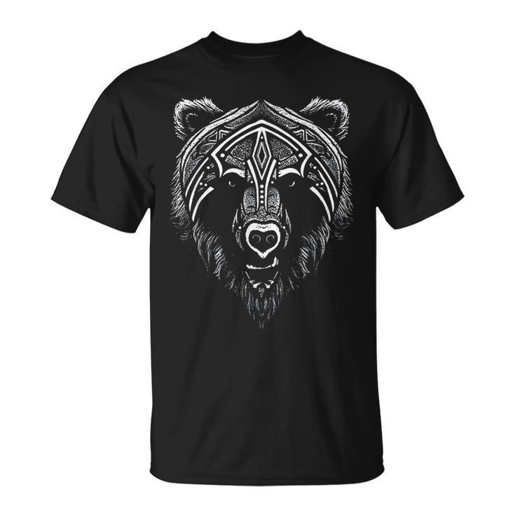 Berserker Bear Warrior Odin Nordic Mythologyiking T-Shirt