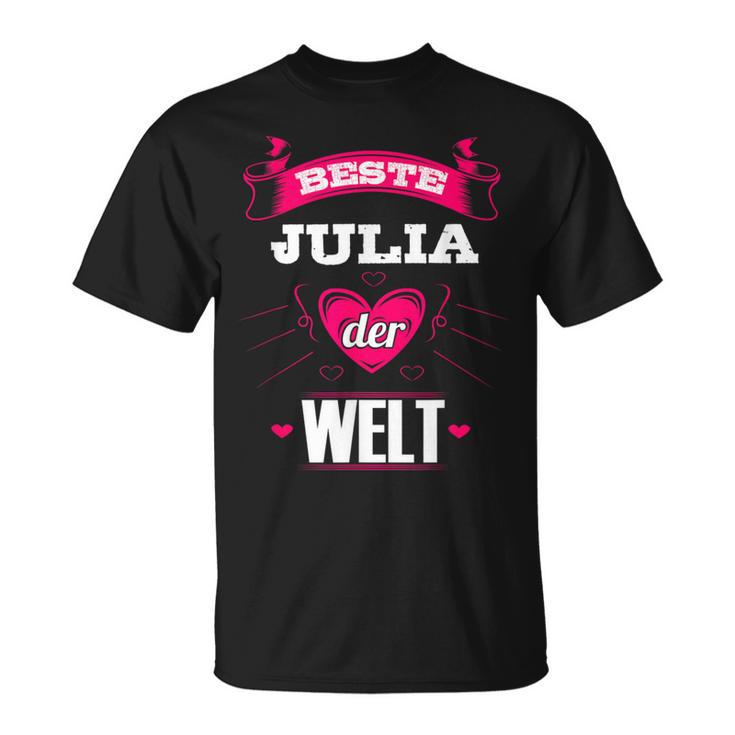 Beste Julia Der Welt T-Shirt