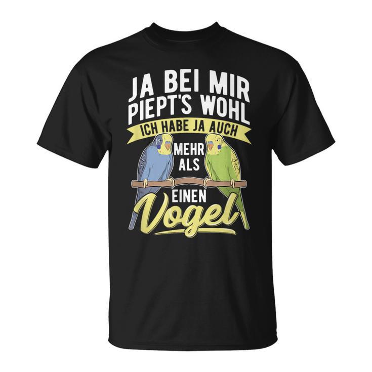 Budgie Ja Bei Mir Piept's Bird T-Shirt