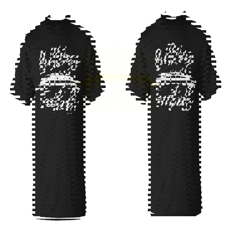 Bulldogs Football School Spirit Team Mascot Game Day Night T-Shirt