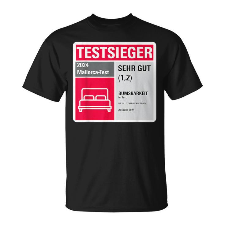 Bumsbar Test Winner 2024 Mallorca Edition T-Shirt