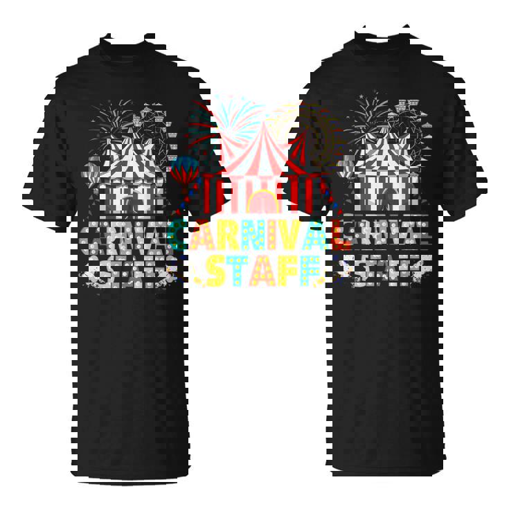Circus Carnival Staff Birthday Party Ring Master Costume T-Shirt