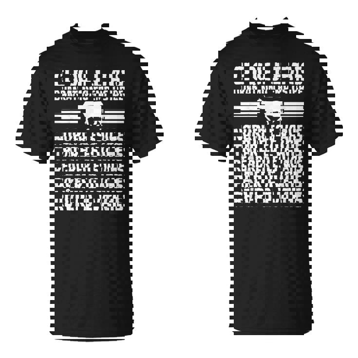 Citationaches Ce Que Je Fais Durant Mon Temps Libre T-Shirt