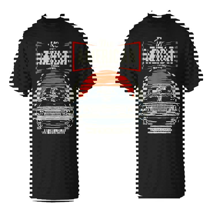 Clásica Americana Muscle Cars Camiseta unisex