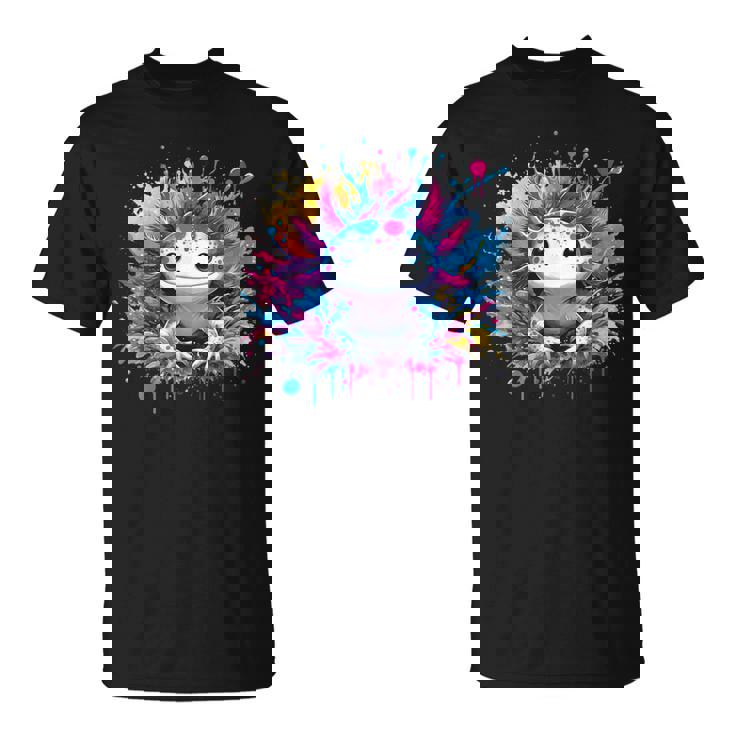 Ajolote Playeras Fluorescentes Para Mujer Ropa Mexicana Niño Linda