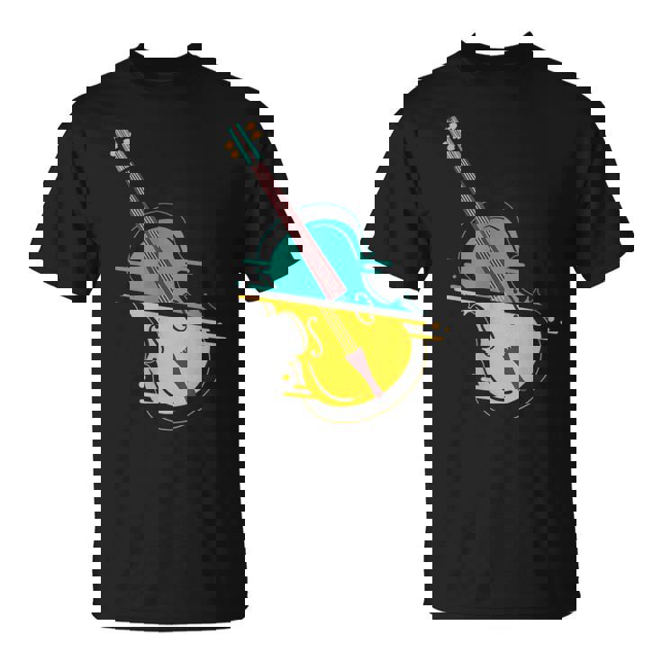 Contrabajista I Música Clásica I Contrabajo Camiseta unisex