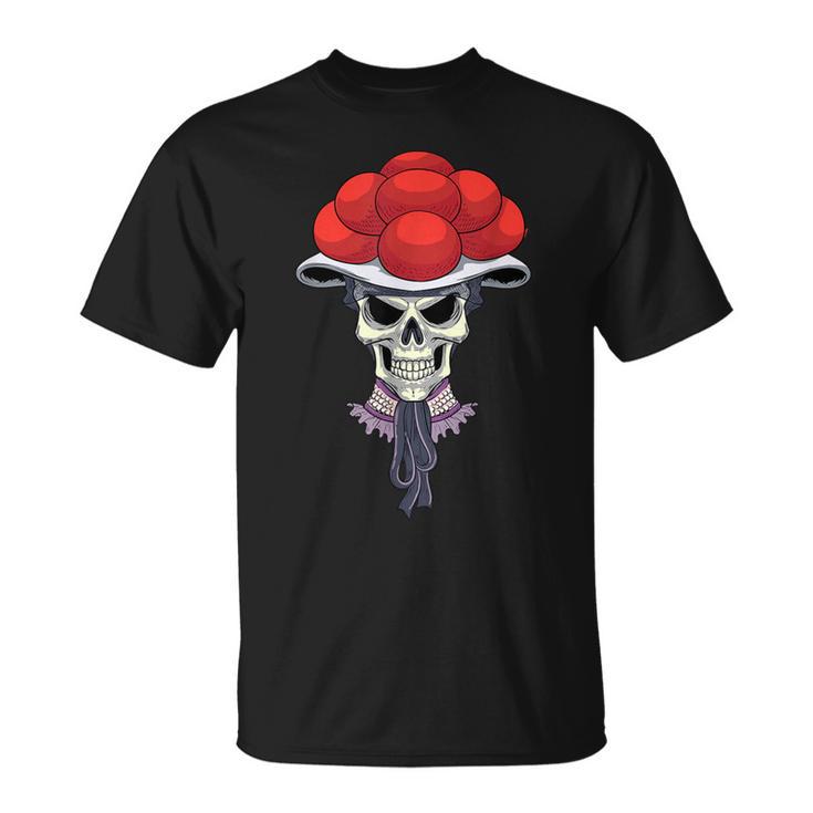 Cool Skull Bollenhut Forest Skull T-Shirt