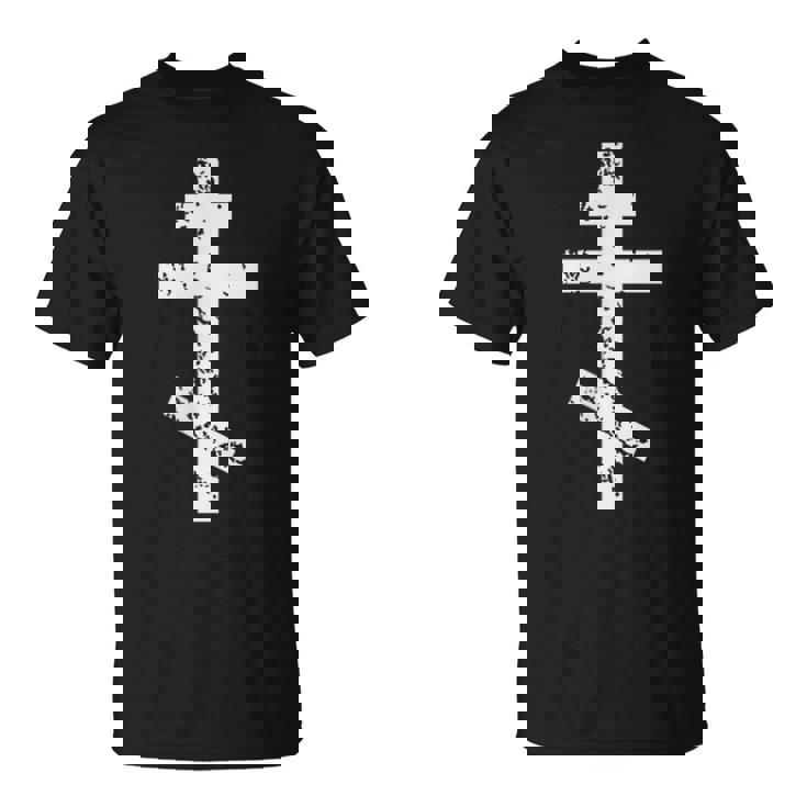 Croix Russe Grecque Byzantine Orthodoxe T-Shirt
