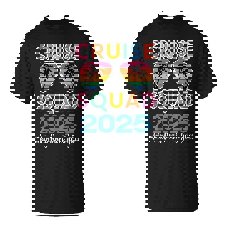 Cruise Squad 2025 Summer Vacation Matching Family Group T-Shirt