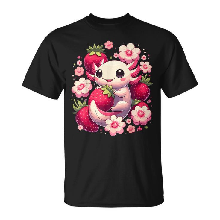 VENDAX Axolotl Giocando Il Djembe T-Shirt Uomo Grigio