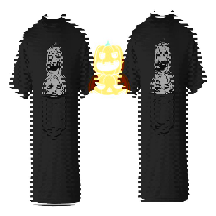 Cute Scary Pumpkins In Your Pocket Halloween Costume T-Shirt