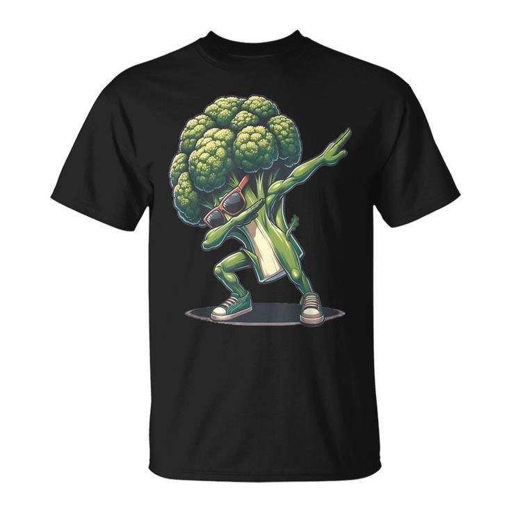 Dab Broccoli Dancing Dabbing Broccoliegetable T-Shirt