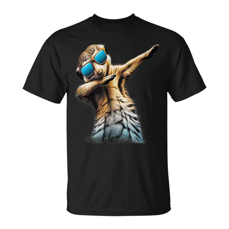 Dabbing Meerkat Dancing Dab Surikate T-Shirt