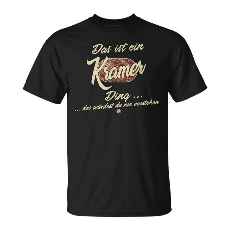 'Das Ist Ein Kramer Ding' Family T-Shirt