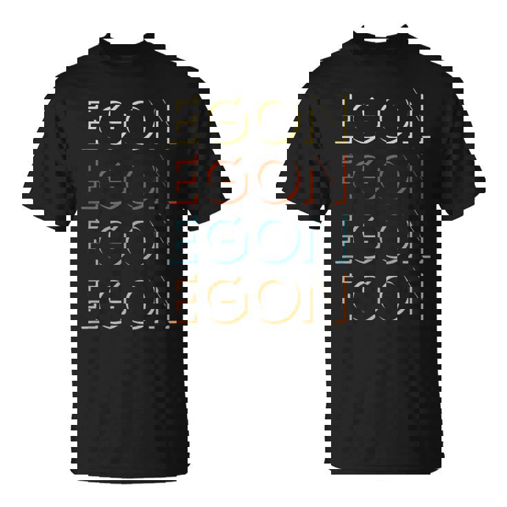 De Primer Nombre Egon Mi Personalizada Con Nombre Camiseta unisex