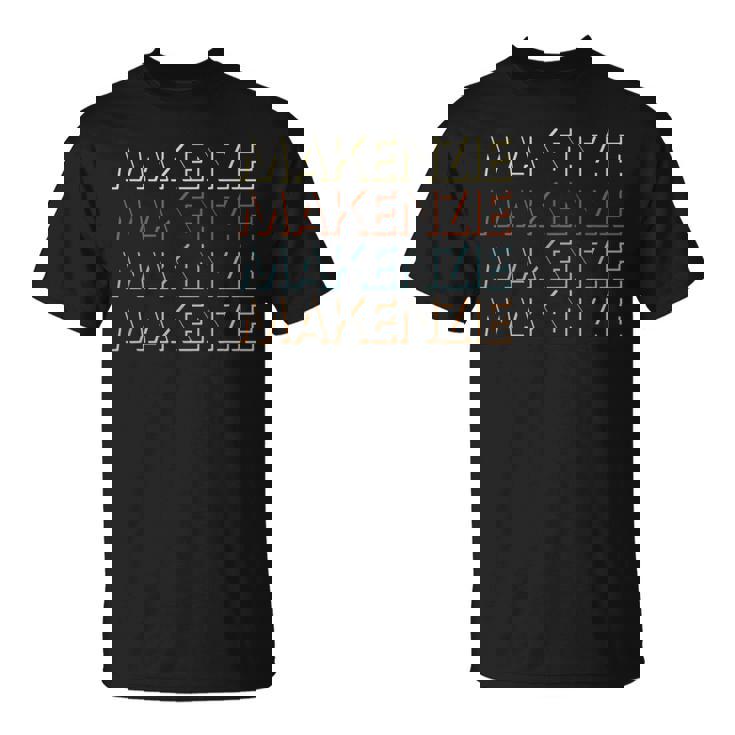 De Primer Nombre Makenzie Mi Personalizada Con Nombre Camiseta unisex