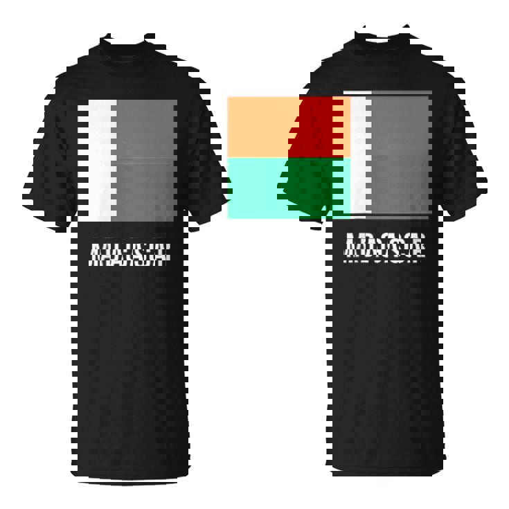 Drapeau Malgache De Madagascar T-Shirt
