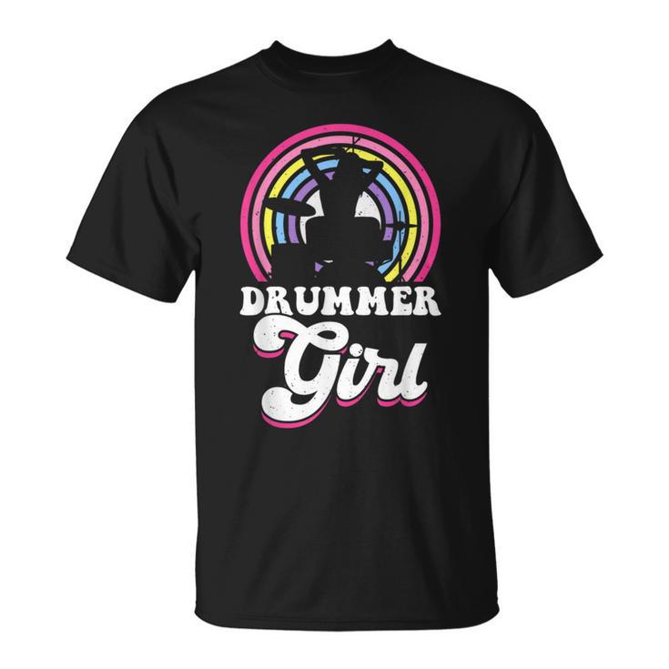 Drummer Girl Women's T-Shirt