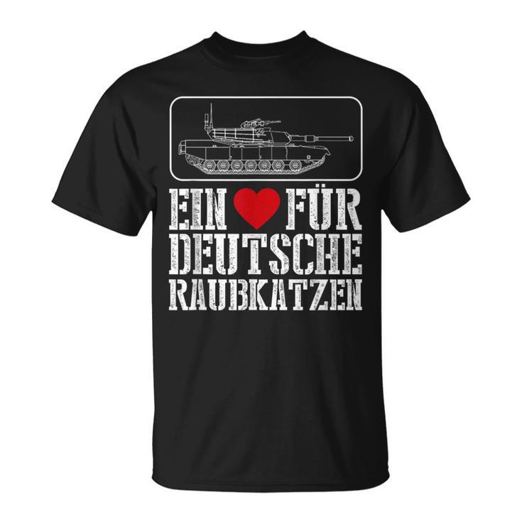 Ein Herz Für Deutsche Rraukwaren Tank Driver Military T-Shirt