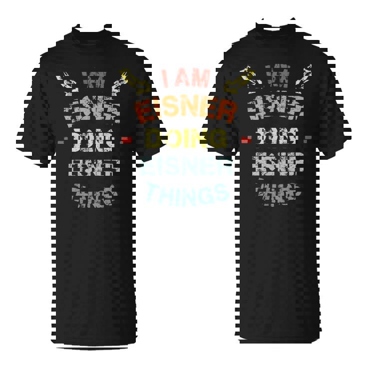 Eisner Family Crest Eisner Eisner Clothing Eisner T Eisner T For The Eisner T-Shirt