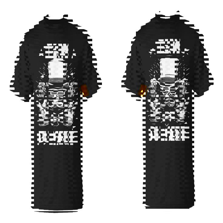 Evg Bière Humour Team Futur Marié Enterrementie De Garçon T-Shirt