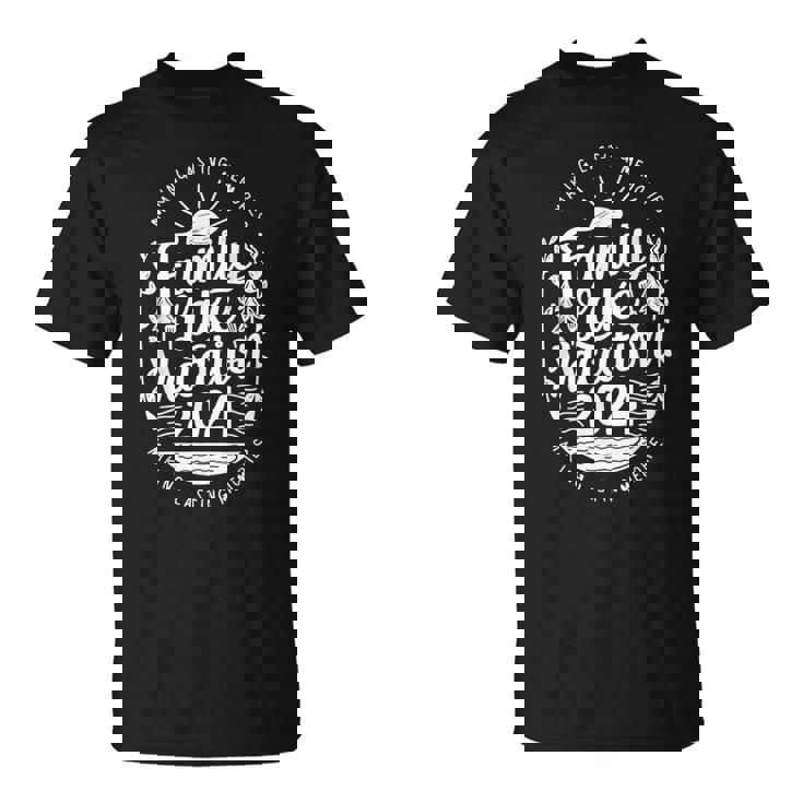 Family Lake Trip Vacation 2024 Family Reunion Summer Squad T-Shirt