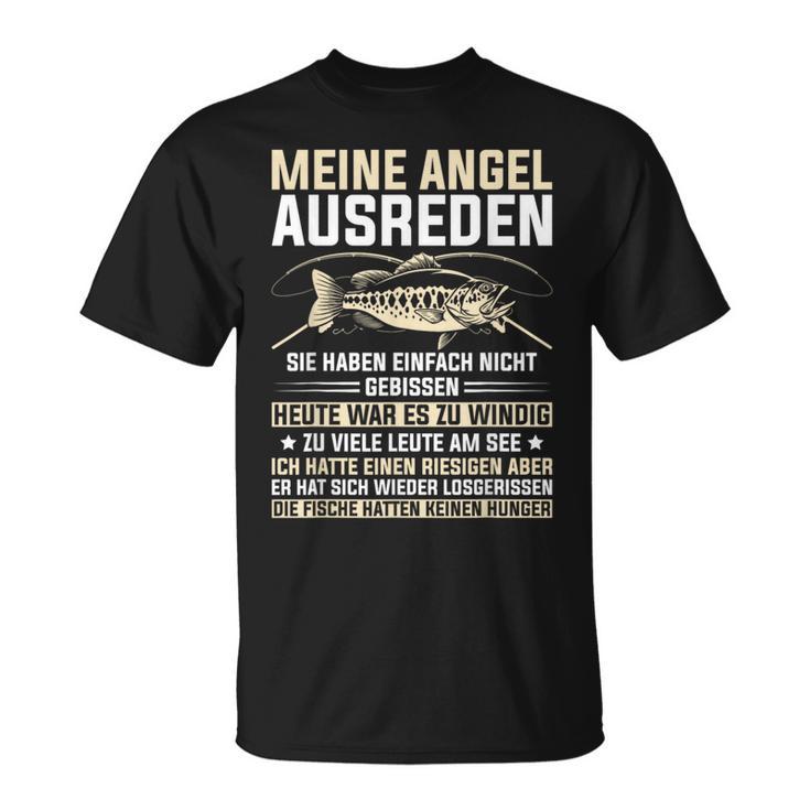 Fischer Fishing My Angel Excuses T-Shirt