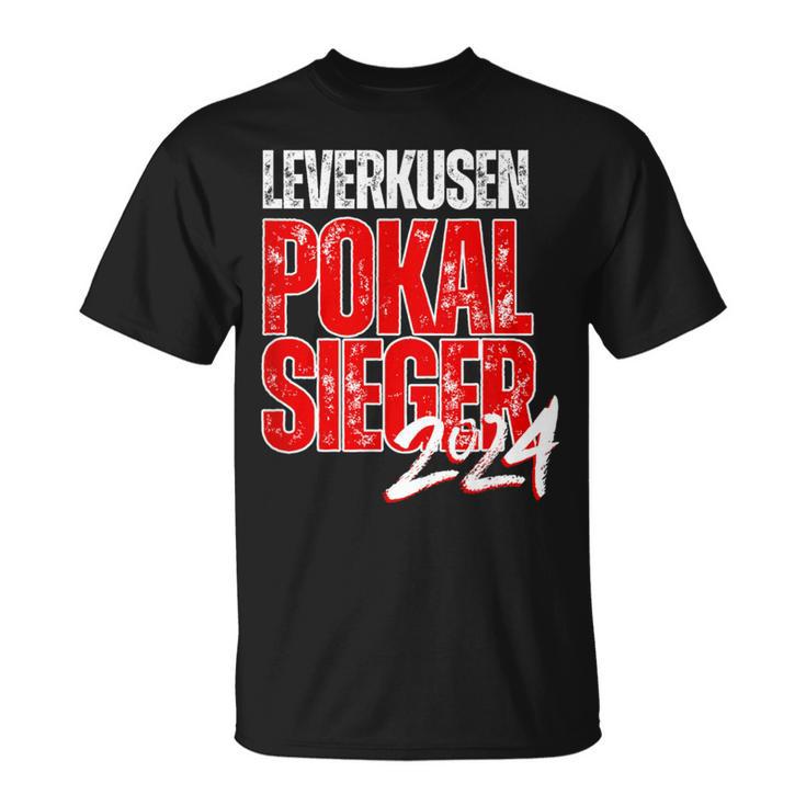 Football Cup Winner Leverkusen Fan Unbeaten Double T-Shirt