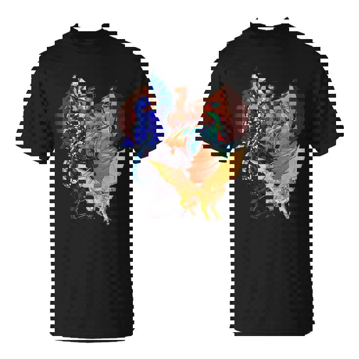 Full Wing Of Fires Legends Fathom Darkstalker Clearsight T-Shirt