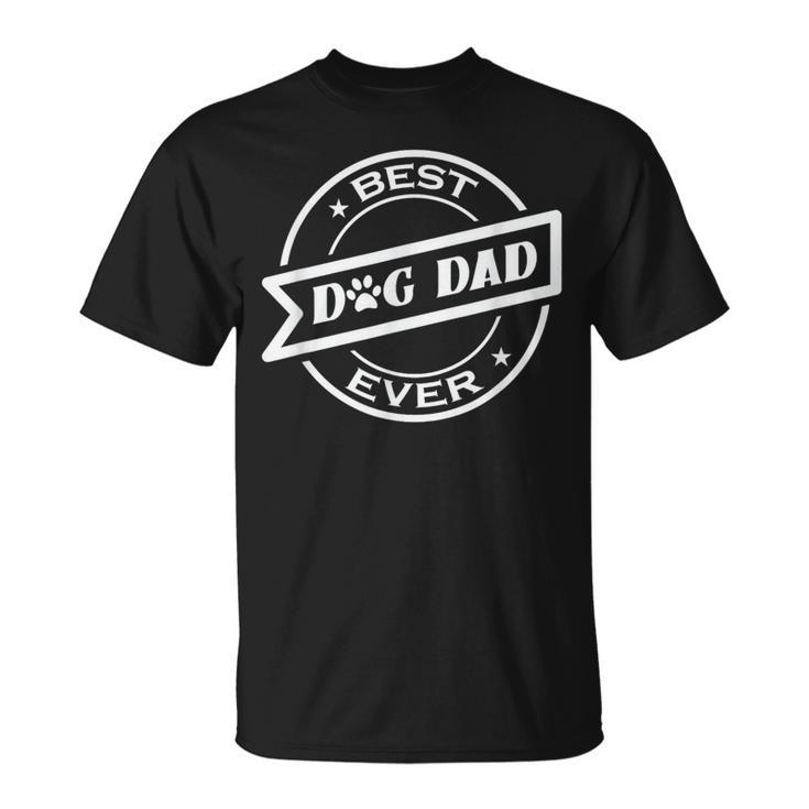 Bester Hund Papa Ever T-Shirt