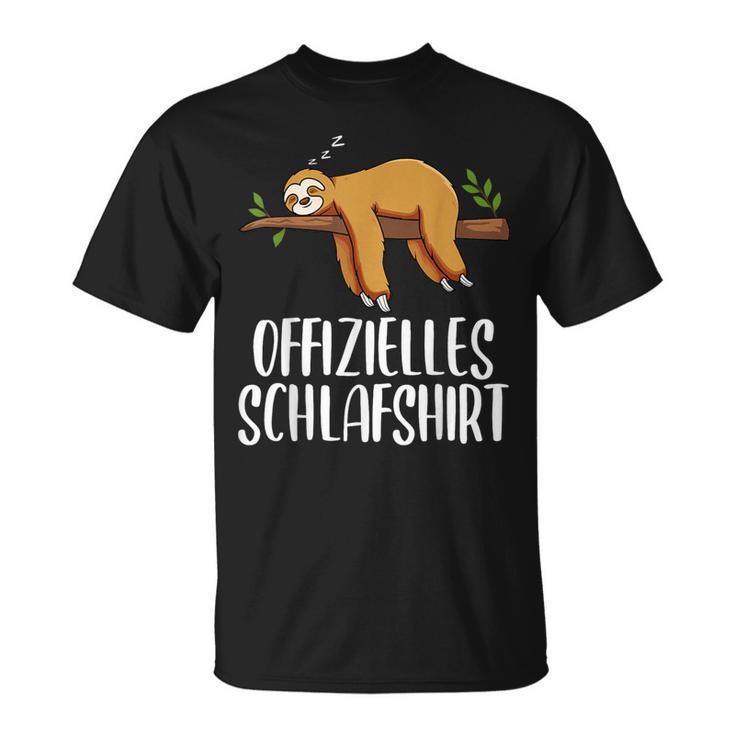 For Sloth Lovers T-Shirt