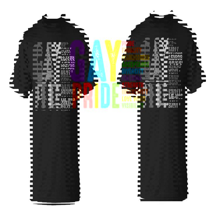 Gay Pride Equality Pride Fearless Freedom Human Rights LGBT Premium T-Shirt