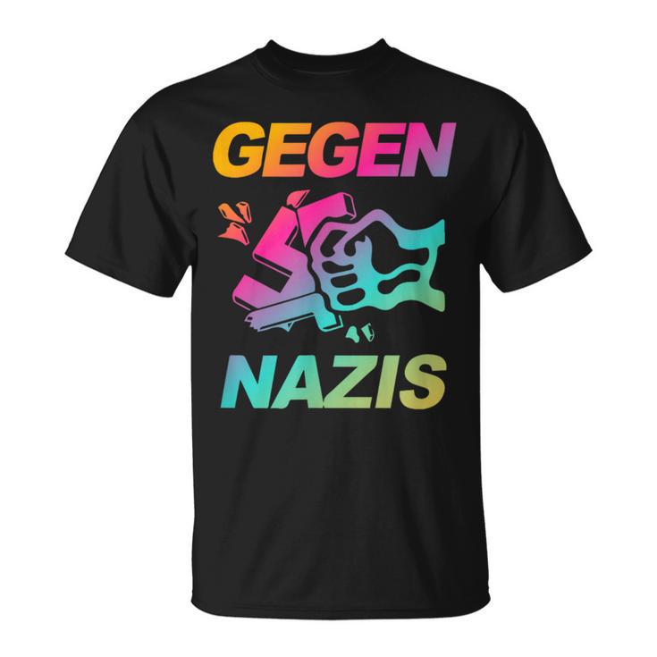 Gegenen Rechts Text In German Text T-Shirt