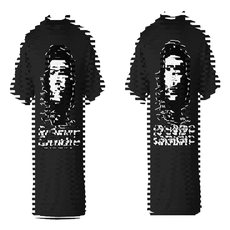 Guerriglia Che Guevara Forever Commander Disegnata Maglietta