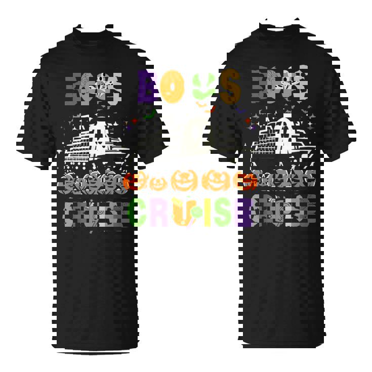 Halloween Boos Cruise Squad Matching Family Vacation T-Shirt