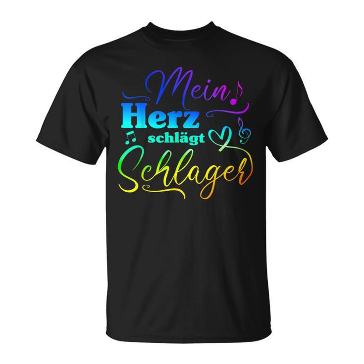 My Heart Beats For Schlagermusik T-Shirt