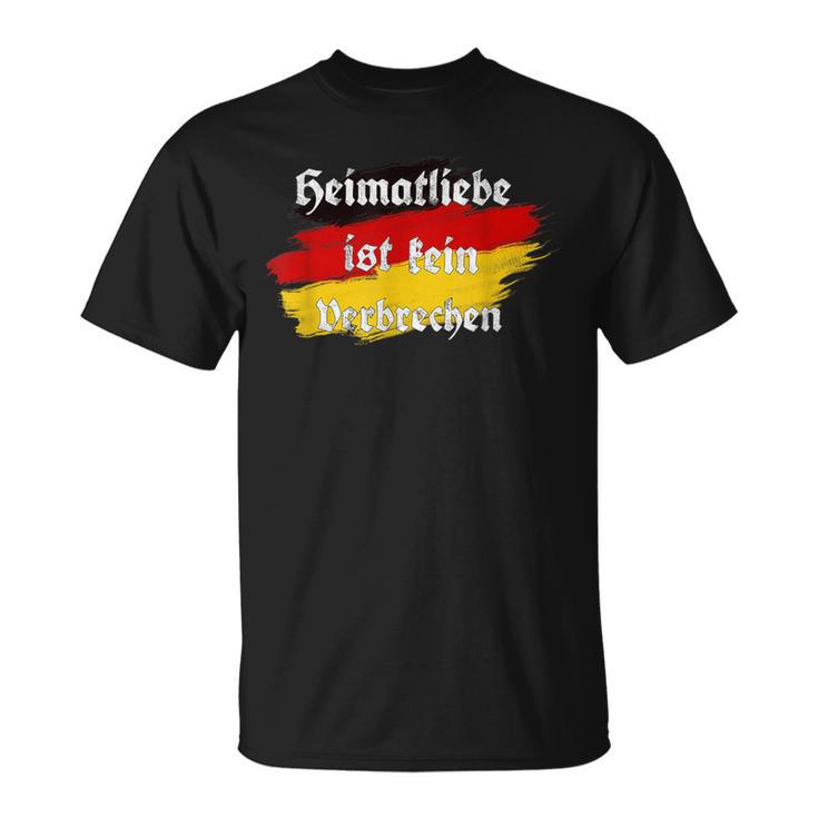 Heimatliebe Ist Keinerbrechen German Classic T-Shirt