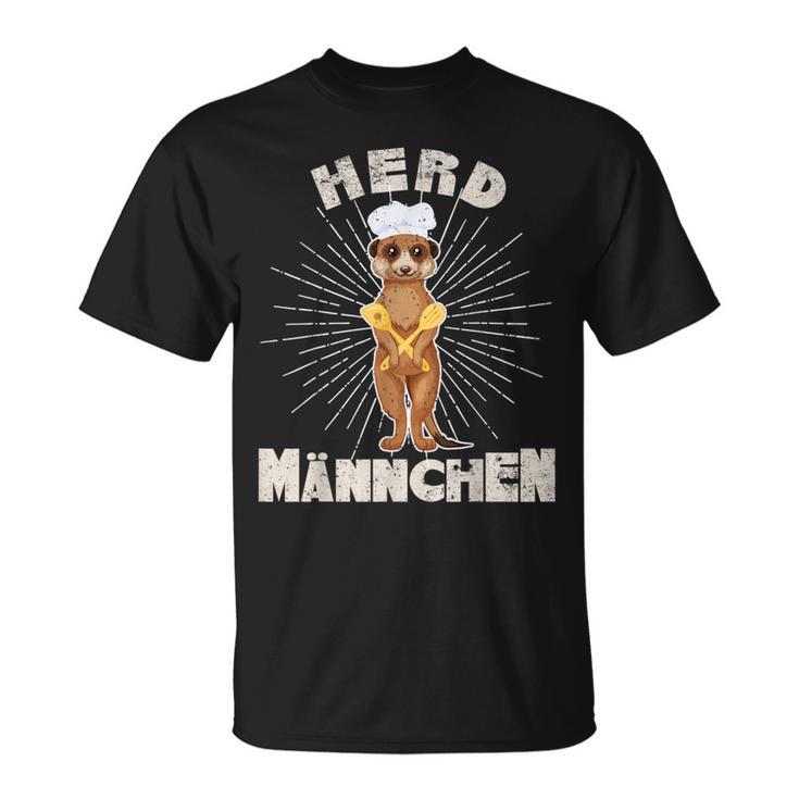 Herdmännchen Meerkat Hobby Cook T-Shirt