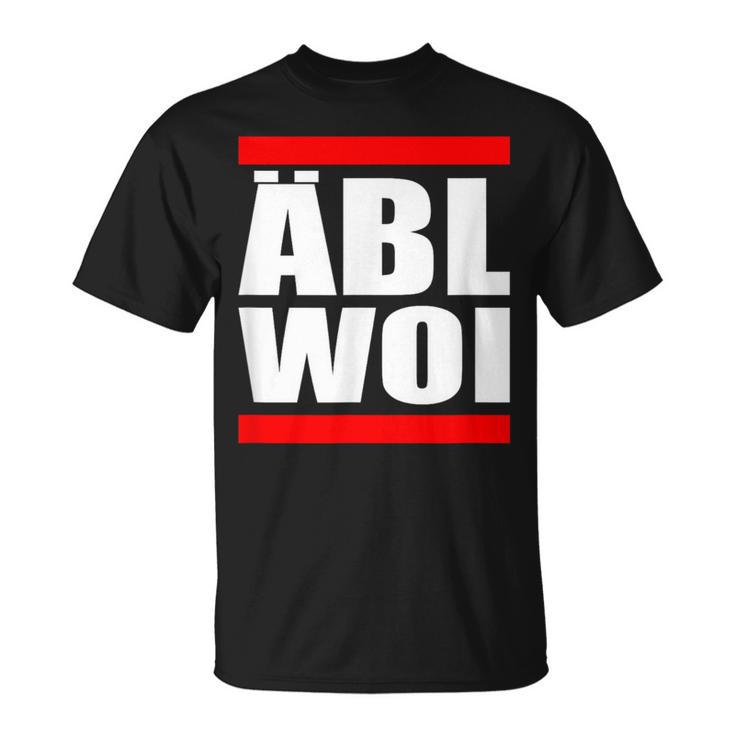 Hessisch Äbl Woi Apfelwein Äppler Oder Bembel T-Shirt