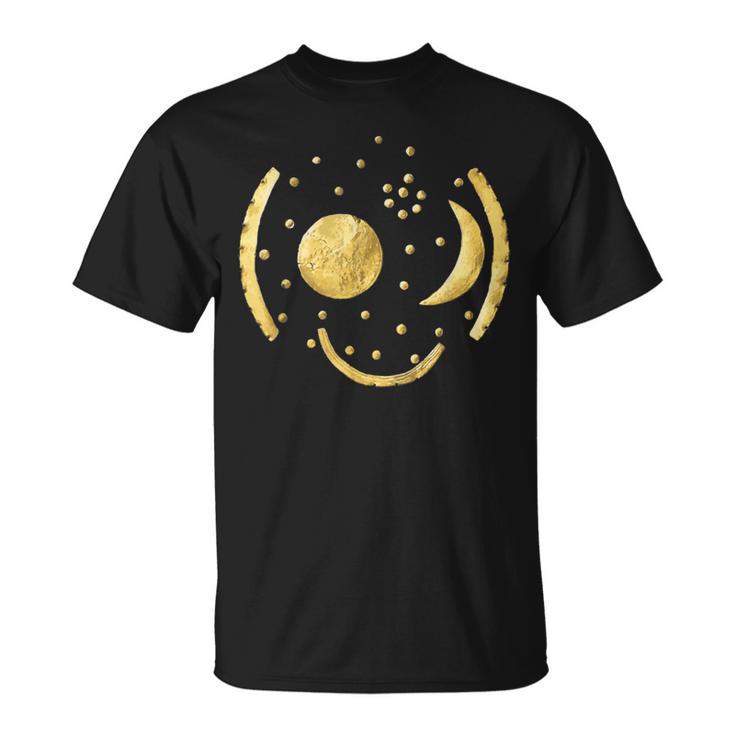 Himmelsscheibeon Nebra Only Gold T-Shirt