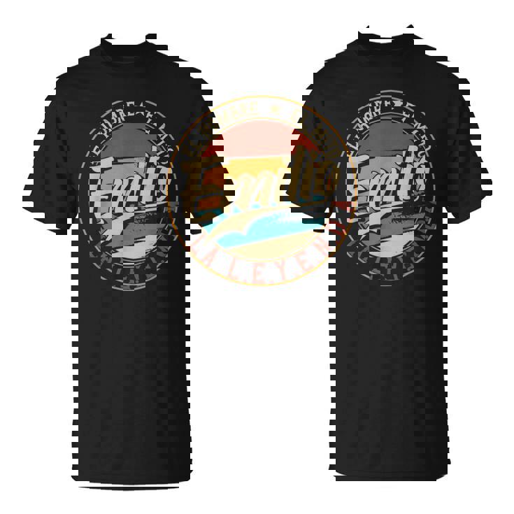 Hombre Emilio El Hombre El Mito La Leyenda Camiseta unisex
