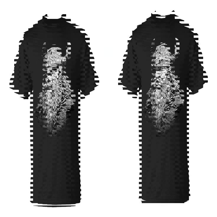 Hommeiking Mythologie Nordiquealkyriealhalla Odin Raven T-Shirt