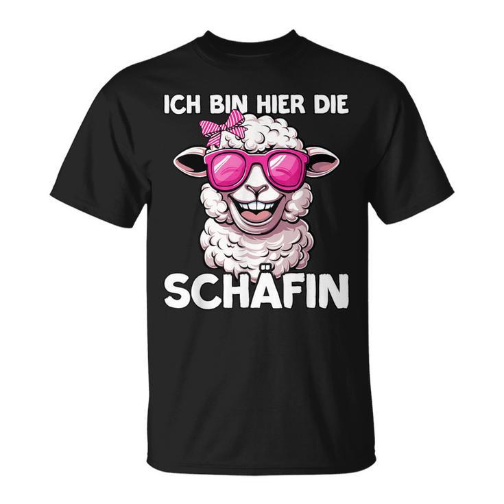 Ich Bin Hier Die Schäffin T-Shirt